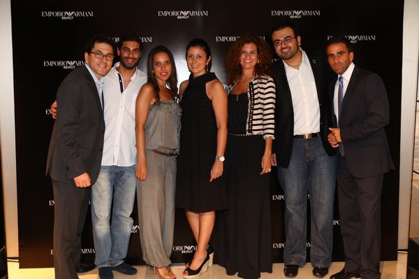 Opening of Emporio Armani Boutique @ Allenby Street 